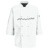 Eight Pearl Button Chef Coat with Thermometer Pocket Thumbnail
