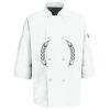 Eight Pearl Button Chef Coat with Thermometer Pocket Thumbnail