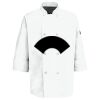 Eight Pearl Button Chef Coat with Thermometer Pocket Thumbnail