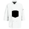 Eight Pearl Button Chef Coat with Thermometer Pocket Thumbnail