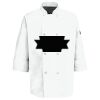 Eight Pearl Button Chef Coat with Thermometer Pocket Thumbnail