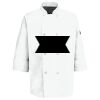 Eight Pearl Button Chef Coat with Thermometer Pocket Thumbnail