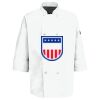 Eight Pearl Button Chef Coat with Thermometer Pocket Thumbnail