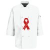 Eight Pearl Button Chef Coat with Thermometer Pocket Thumbnail