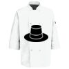 Eight Pearl Button Chef Coat with Thermometer Pocket Thumbnail