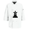 Eight Pearl Button Chef Coat with Thermometer Pocket Thumbnail