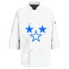 Eight Pearl Button Chef Coat with Thermometer Pocket Thumbnail