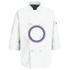Eight Pearl Button Chef Coat with Thermometer Pocket Thumbnail