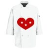 Eight Pearl Button Chef Coat with Thermometer Pocket Thumbnail