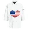 Eight Pearl Button Chef Coat with Thermometer Pocket Thumbnail