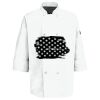 Eight Pearl Button Chef Coat with Thermometer Pocket Thumbnail