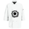 Eight Pearl Button Chef Coat with Thermometer Pocket Thumbnail