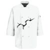 Eight Pearl Button Chef Coat with Thermometer Pocket Thumbnail