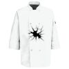 Eight Pearl Button Chef Coat with Thermometer Pocket Thumbnail