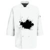 Eight Pearl Button Chef Coat with Thermometer Pocket Thumbnail