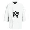 Eight Pearl Button Chef Coat with Thermometer Pocket Thumbnail