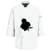 Eight Pearl Button Chef Coat with Thermometer Pocket Thumbnail