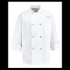 Eight Pearl Button Chef Coat - Tall Sizes Thumbnail