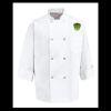 Eight Pearl Button Chef Coat - Tall Sizes Thumbnail