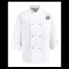 Eight Pearl Button Chef Coat - Tall Sizes Thumbnail