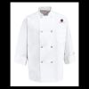 Eight Pearl Button Chef Coat - Tall Sizes Thumbnail