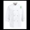 Eight Pearl Button Chef Coat - Tall Sizes Thumbnail