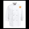 Eight Pearl Button Chef Coat - Tall Sizes Thumbnail