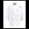 Eight Pearl Button Chef Coat - Tall Sizes Thumbnail