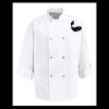 Eight Pearl Button Chef Coat - Tall Sizes Thumbnail