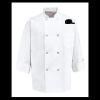 Eight Pearl Button Chef Coat - Tall Sizes Thumbnail